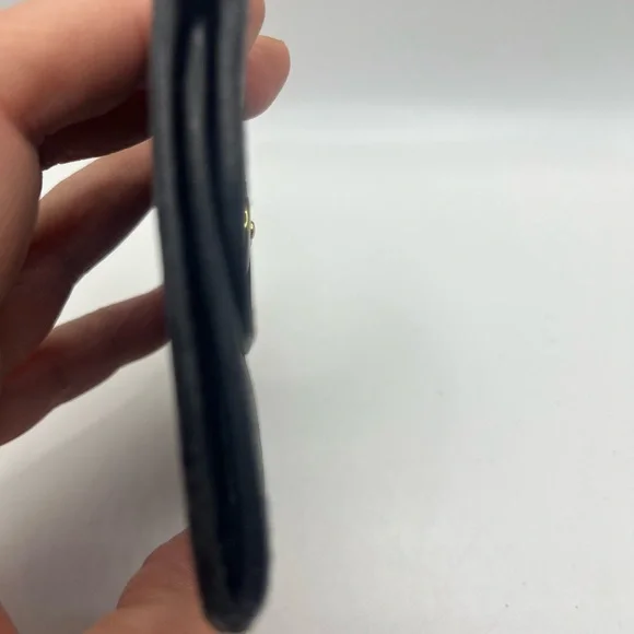 Dior Black Leather Card Holder - Picture 3 of 10